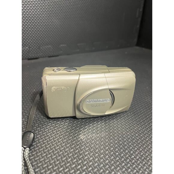 Olympus Stylus 150 Point & Shoot 35mm All Weather AF Zoom Film Camera W Strap - Picture 5 of 8